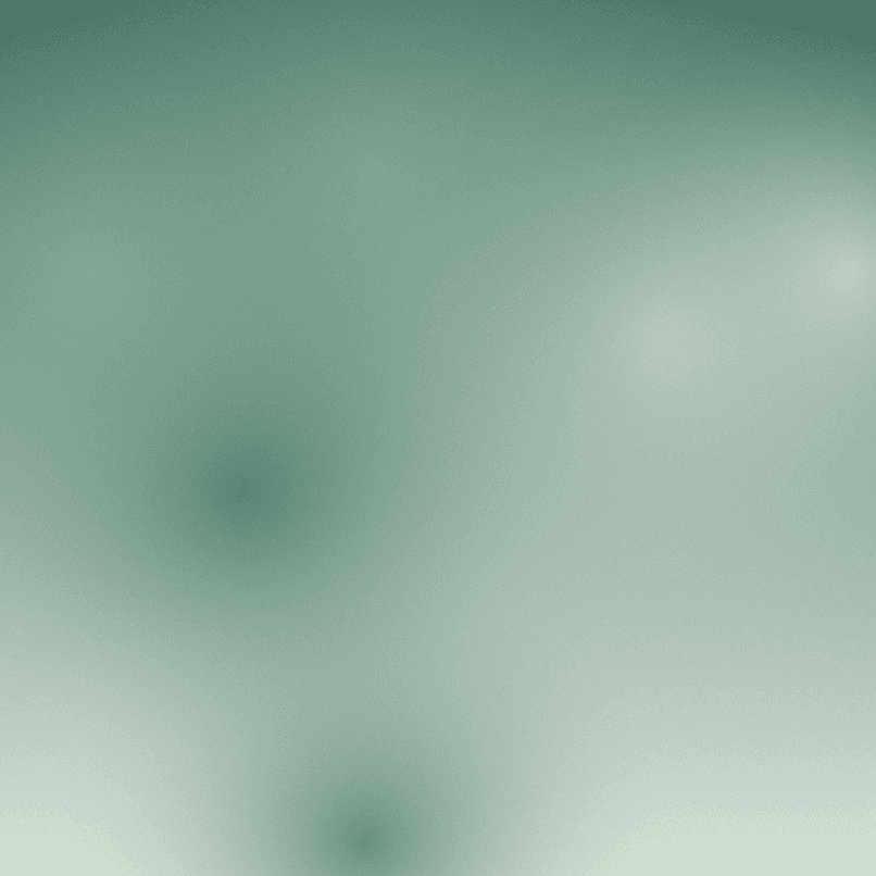Square green painting of shallow water