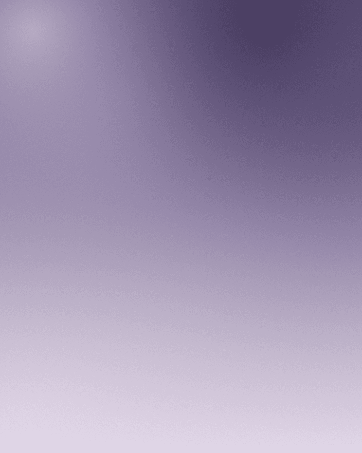 Violet-blue painting of evening light